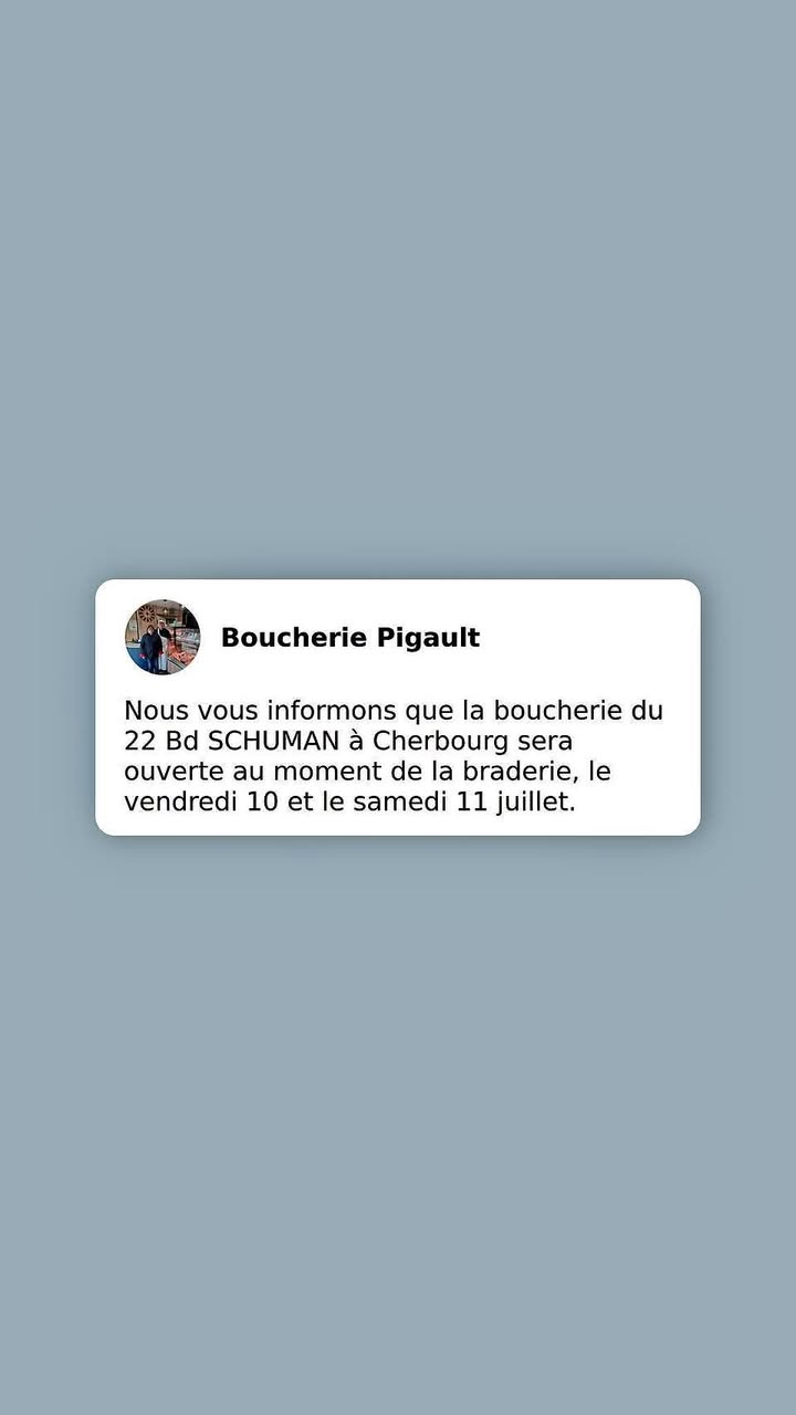 Boucherie Pigault
